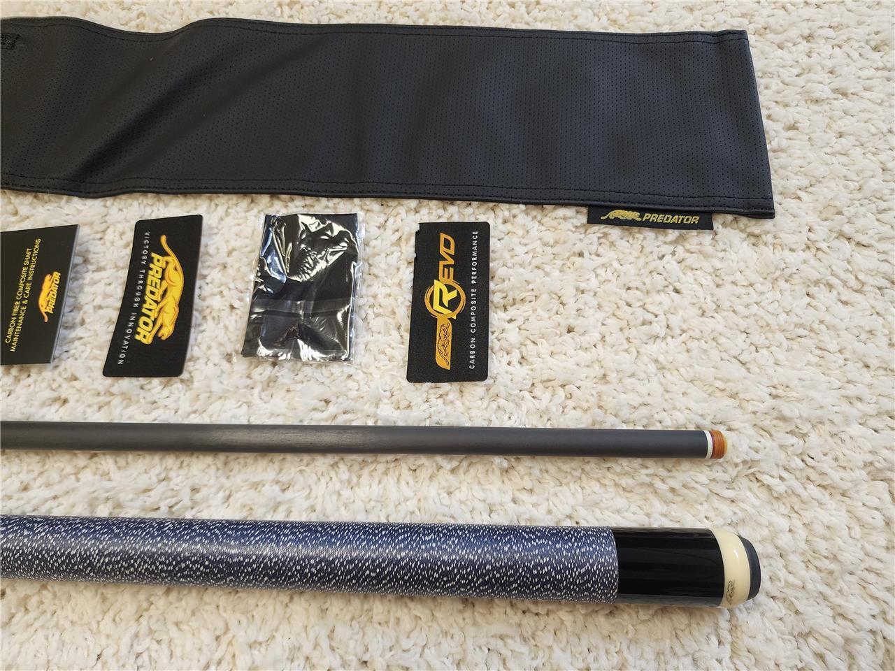 Predator 4 Point Sneaky Pete Purple Heart/Blue Points W/ Wrap Cue W/ Revo 12.9