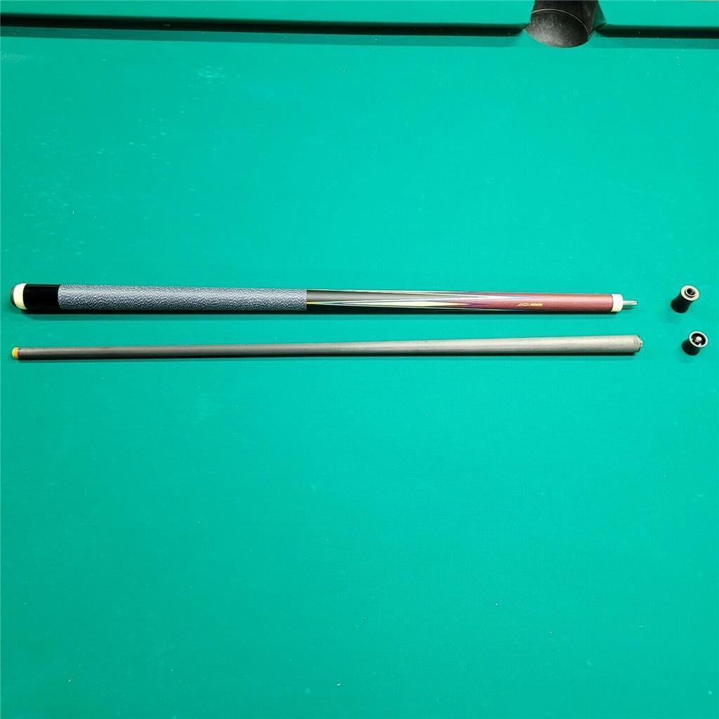 Predator 8 Point Sneaky Pete Purple Heart/Curly Linen Wrap Pool Cue w/ Revo 12.9