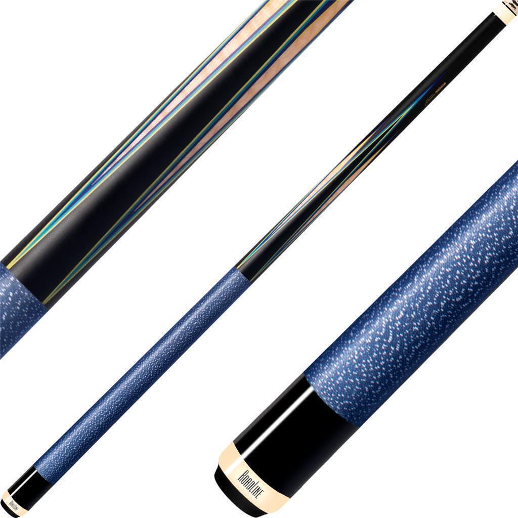 Predator 8 Point Sneaky Pete Black/Blue Points with Wrap Pool Cue w/ 314-3 New!!