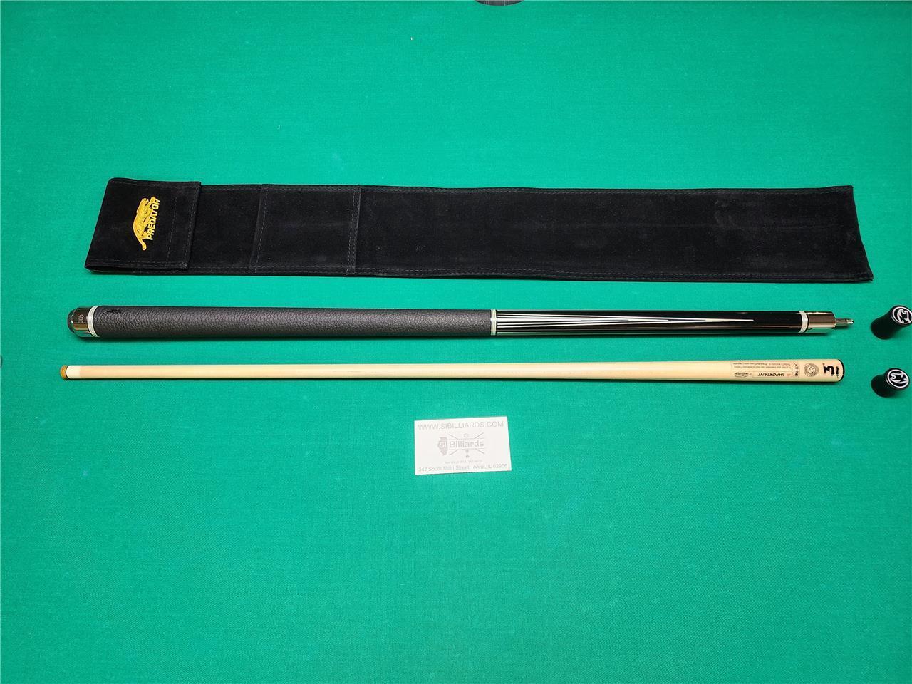Predator 9K-3 Pool Cue - UniLoc 314-3  12.75mm + Jt. Caps & Case