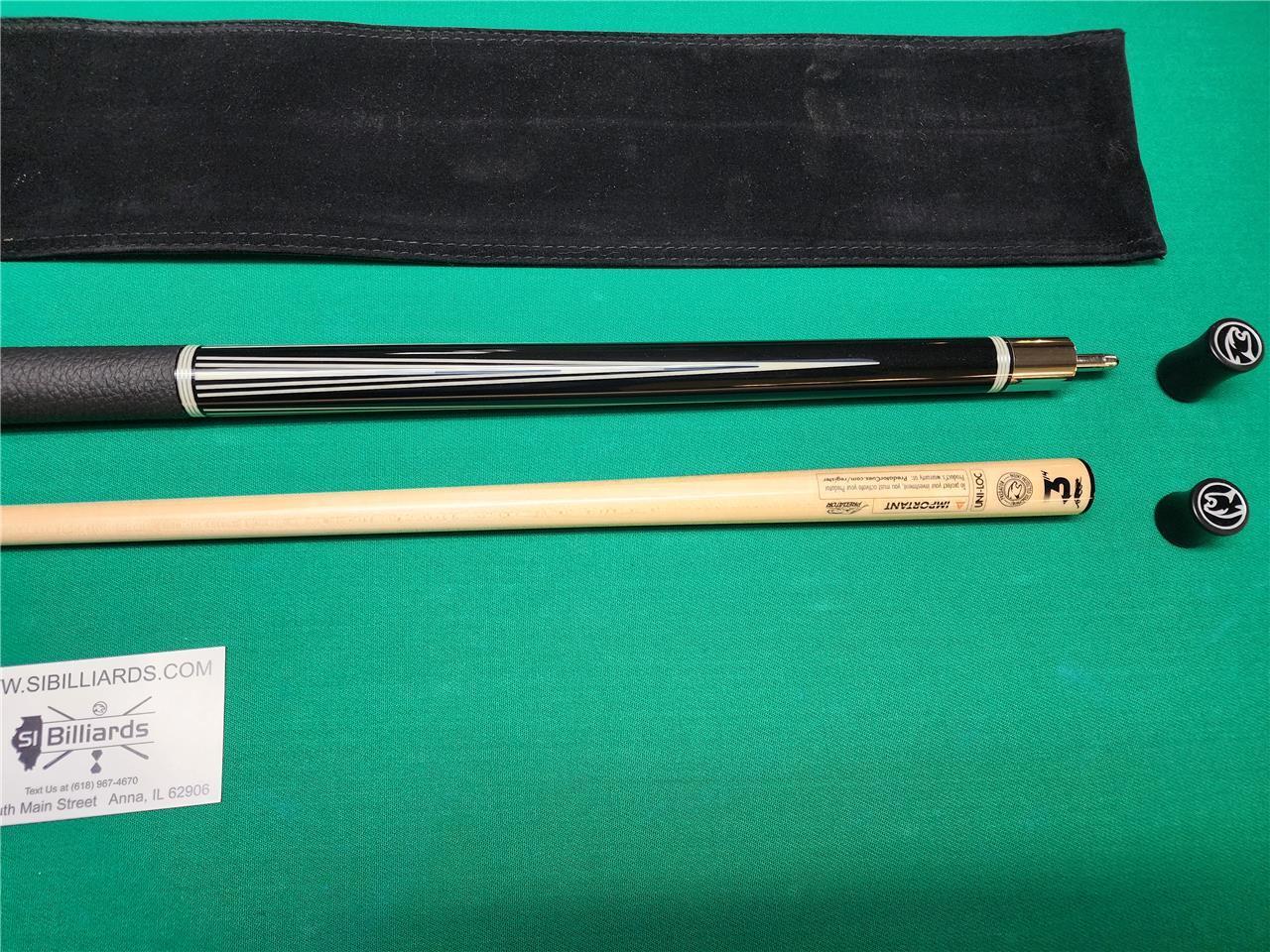 Predator 9K-3 Pool Cue - UniLoc 314-3  12.75mm + Jt. Caps & Case