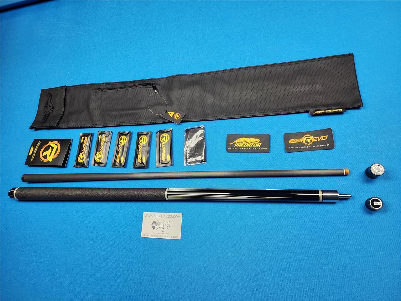 Predator 9K-3 Pool Cue - UniLoc Revo 12.9mm WVP + Jt. Caps & Case