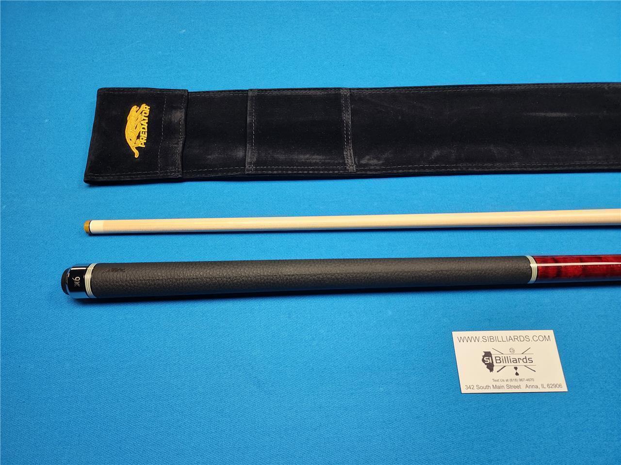 NEW Predator 9K-2 Pool Cue - Z-3 UniLoc 11.85mm + Jt. Caps & Case