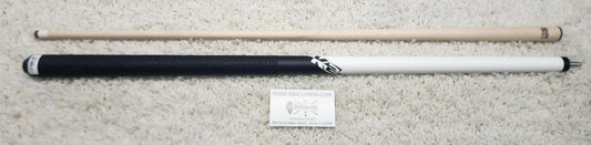 K2 Pool Cue KLCWH White w/ Leather Wrap Play Cue w/ Low Deflection 11.75MM Shaft
