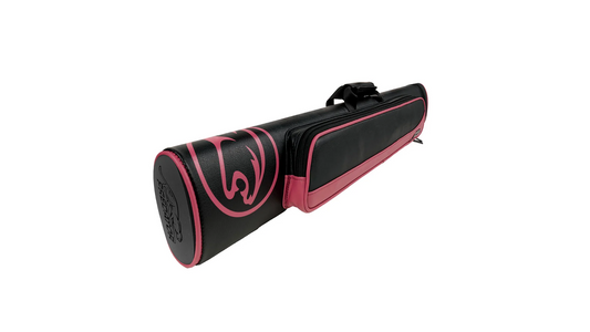 Predator Roadline Black/Pink Pool Cue Hard Case - 2 Butts x 4 Shafts New!!