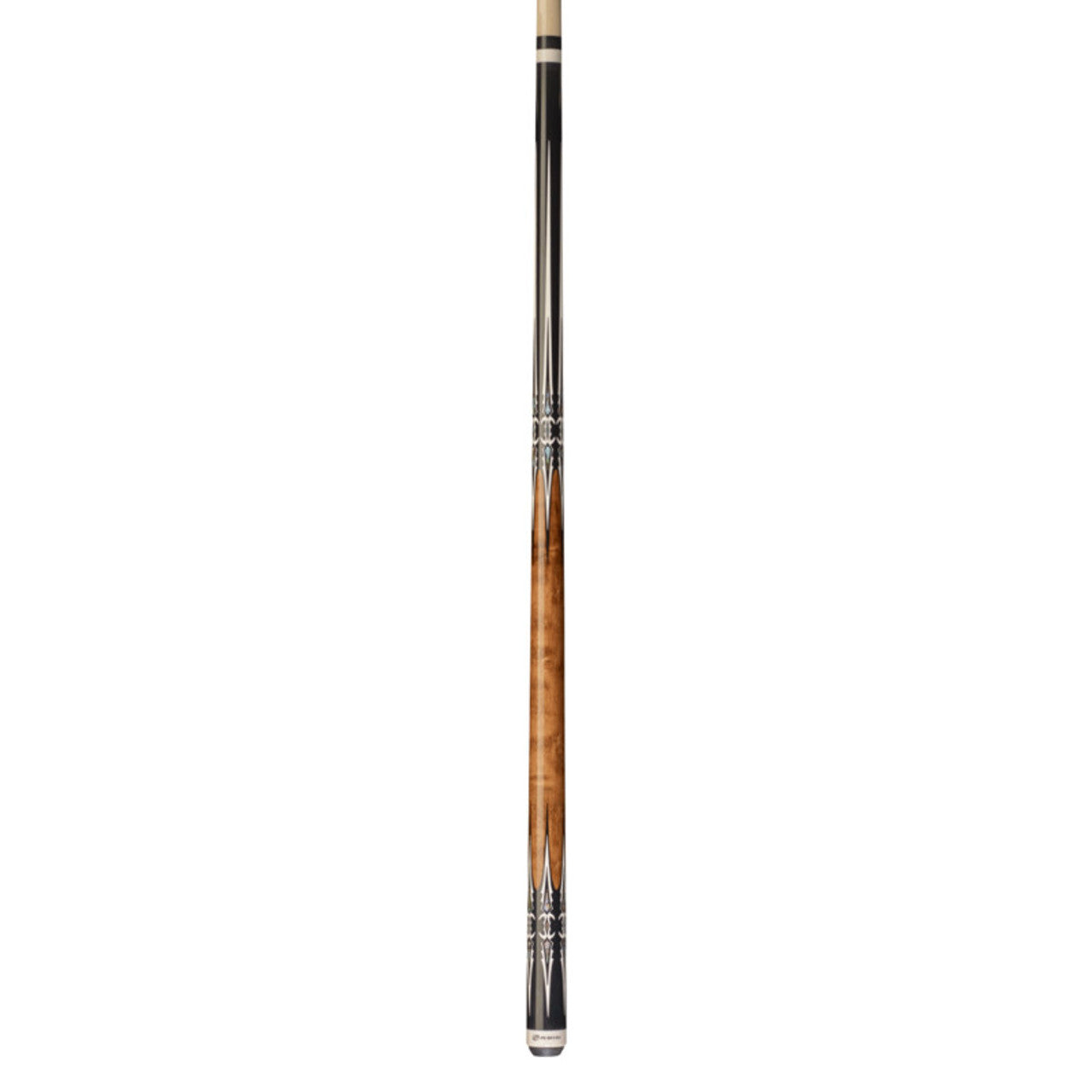 Players G4114 Black & Antique Maple Wrapless Cue! Free Shipping!
