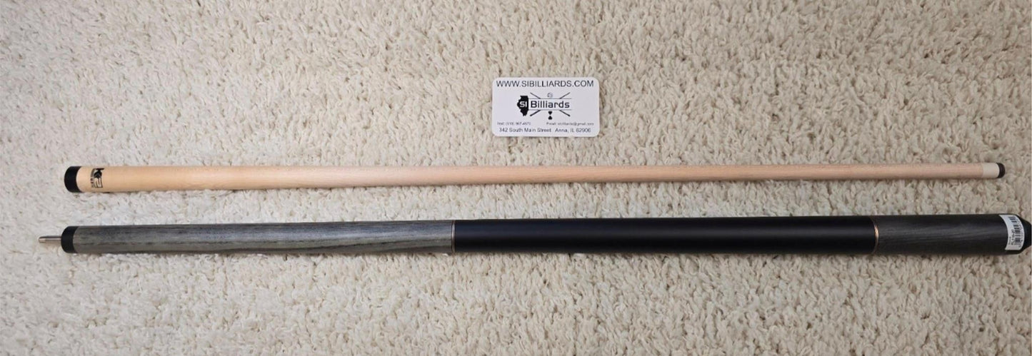 K2 Pool Cue KL118 Gray Exotic Wood With Dual Copper Rings! 12.5 mm Shaft!