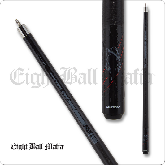 Eight Ball Mafia EBM26 Billiard Pool Cue Stick 19oz Free Shipping!!