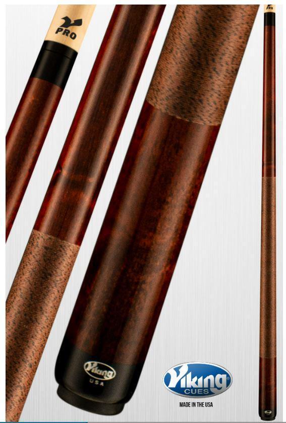 Viking B2205 Linen Wrap Pool Cue w/ 13 mm V PRO Shaft (Coffee) - Free Shipping