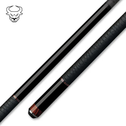 Bull Carbon BCC30 Pool Cue – Black Onyx + Cocobolo - Carbon Fiber Shaft –Uni‑Loc