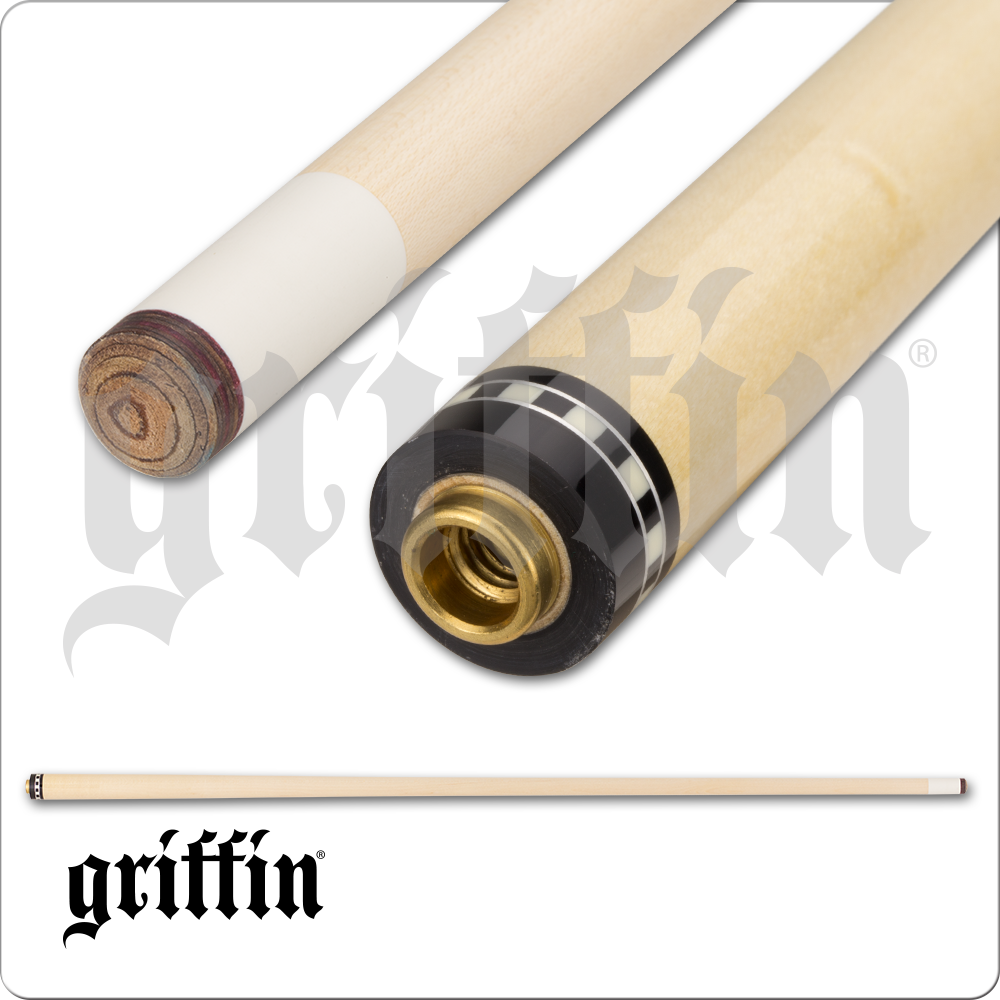 Griffin GR52 Pool Cue w/ Joint Protectors & FREE Shipping 18oz 