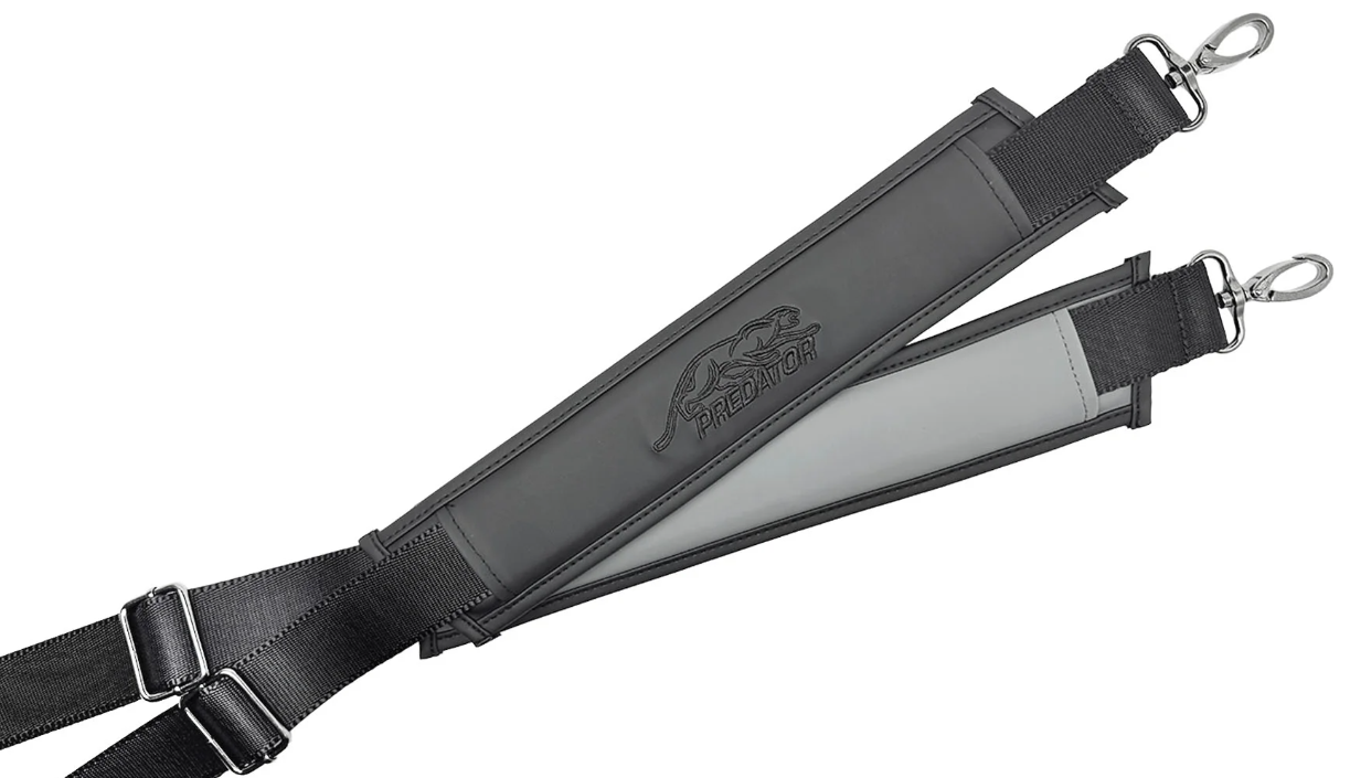 2x4 Predator Roadline Gray/Black Hard Cue Case - Double Straps  Free US Shipping