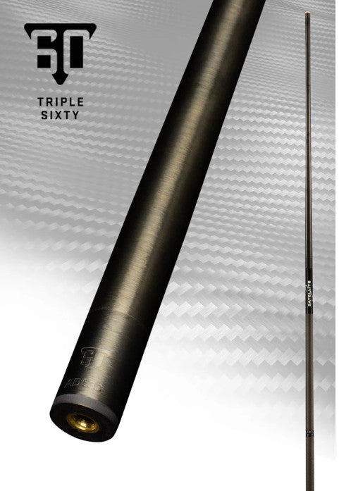 New Triple 60 Satellite With Sport Wrap Carbon Fiber Jump Cue with Extension