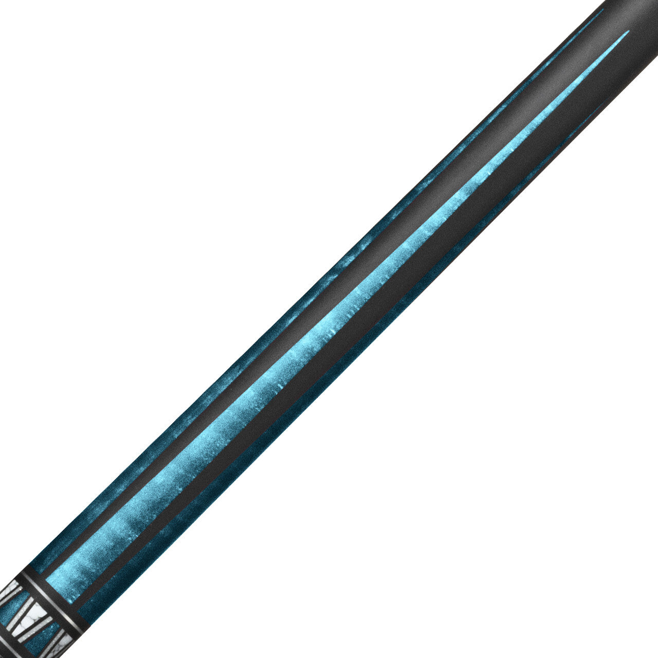 K2 Pool KL172 Cue Matte Black, Purple Curly Point Design W/ K2 LD 11.75MM Shaft!