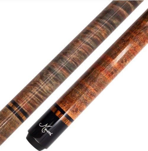Meucci ANW-1 Rainbow Stained Pool Cue w/ Pro Shaft &amp; Free Hard Case! Black!