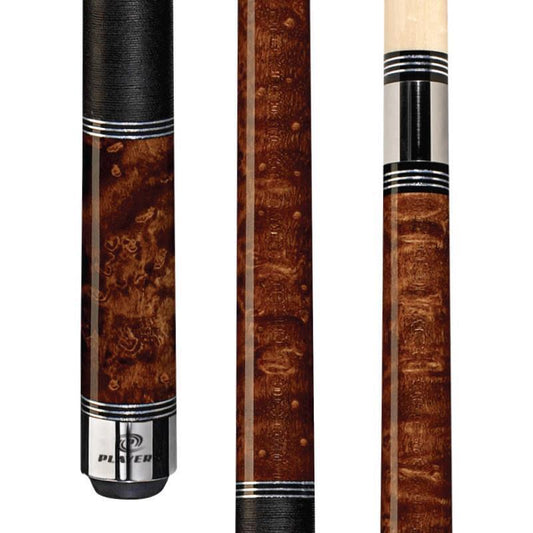 Players C-950 Triple Silver Rings Pool Cue Free Shipping Lifetime Warranty! New!