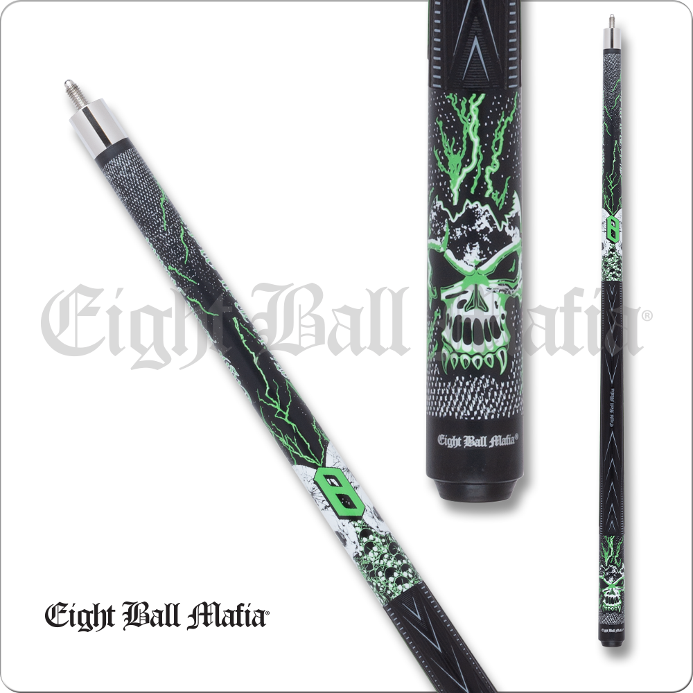 Eight Ball Mafia EBM23 Billiard Pool Cue Stick 21oz Free Shipping!!