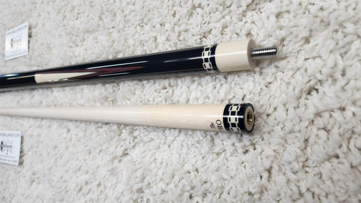 Meucci MEHOF04 Gambler Jokers Pool Cue 12.5mm Carbon Fiber Shaft! Free Hard Case