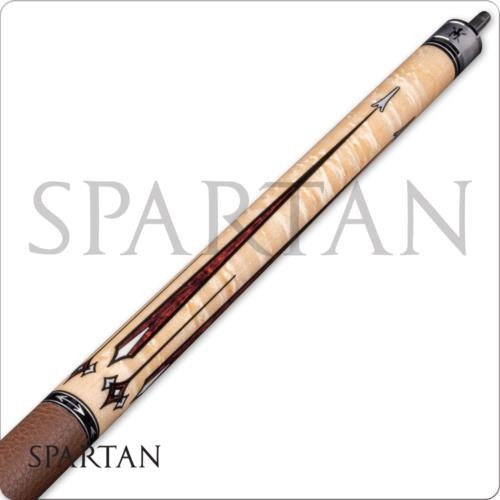 Spartan SPR11 Pool Cue Birdseye Maple Leather Wrap 12.75mm Shaft