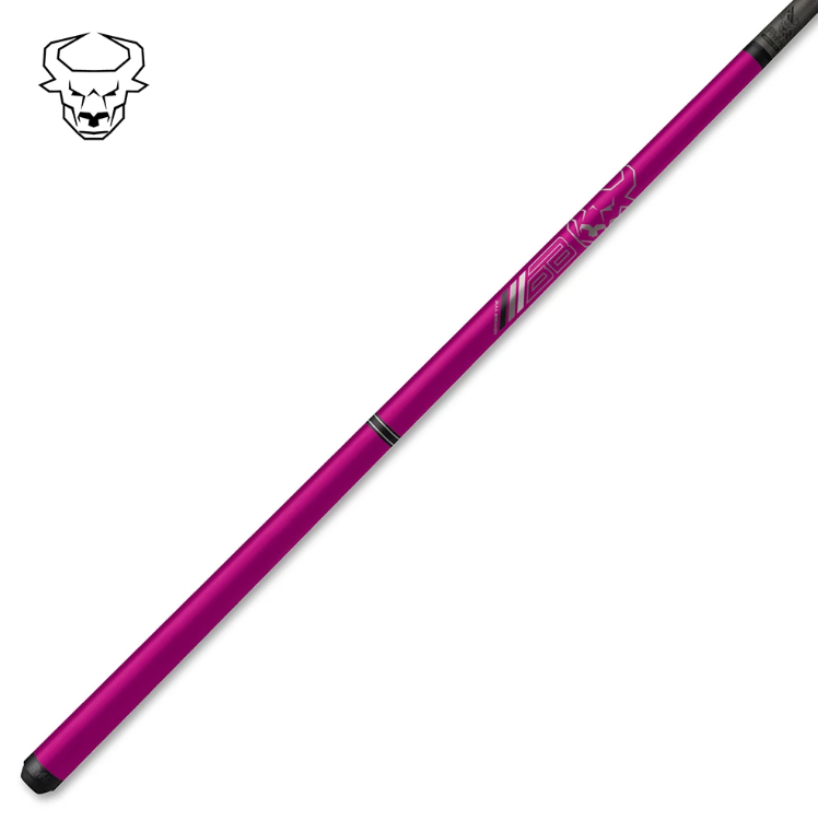 Bull Carbon Bull Breaker Pink Carbon Fiber INSANE Break Cue No Wrap 12.85mm