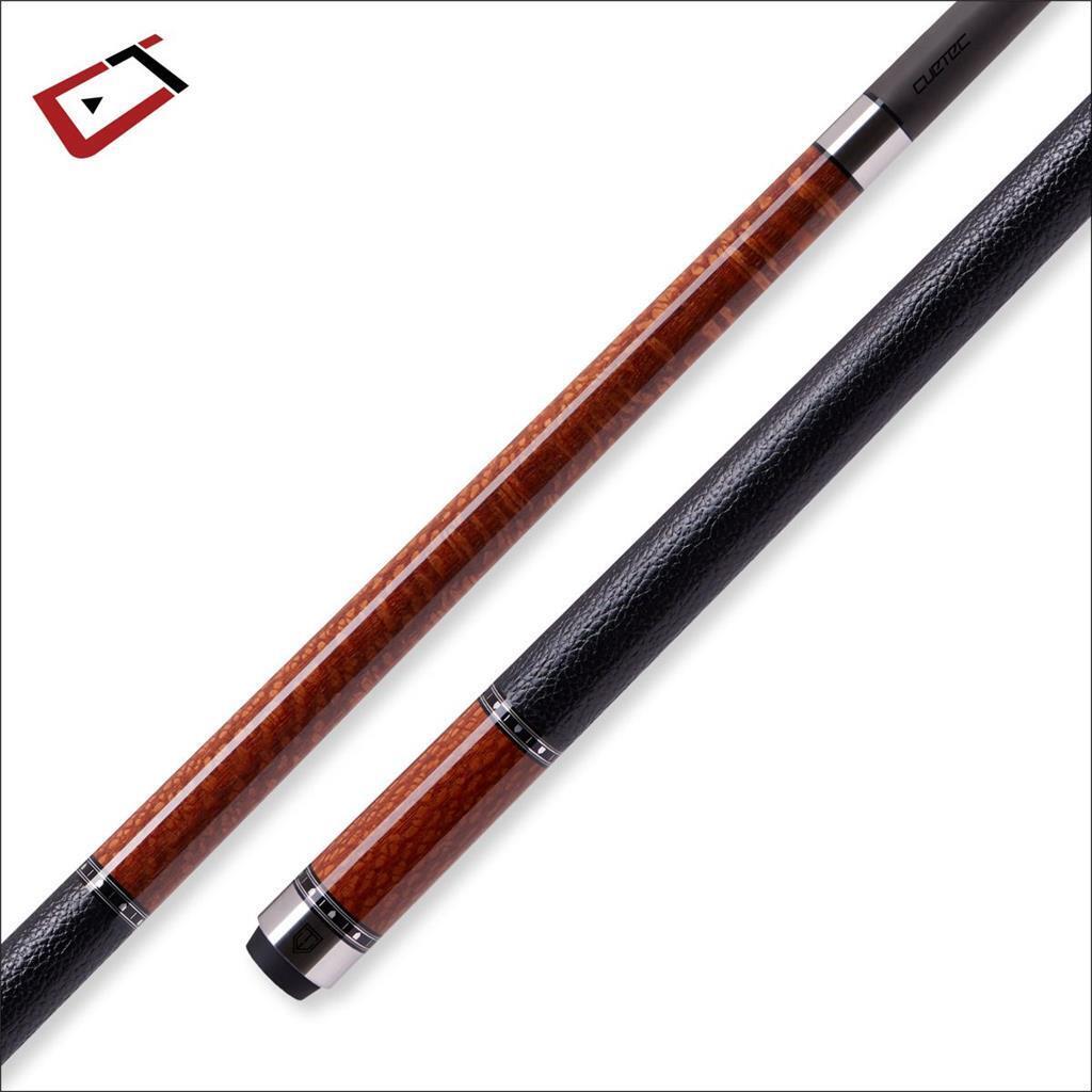 Cuetec Cynergy Truewood Leopard II Pool Cue w/ 12.5mm Carbon Shaft Leather Wrap