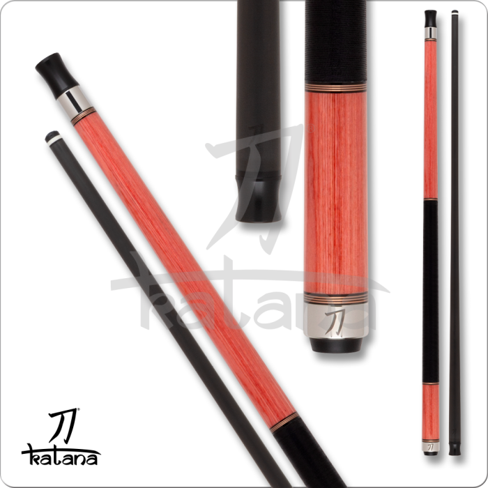 Katana Dragon - KAT2507 - 12.5mm Carbon Fiber Shaft - Pink Cue JPs Included