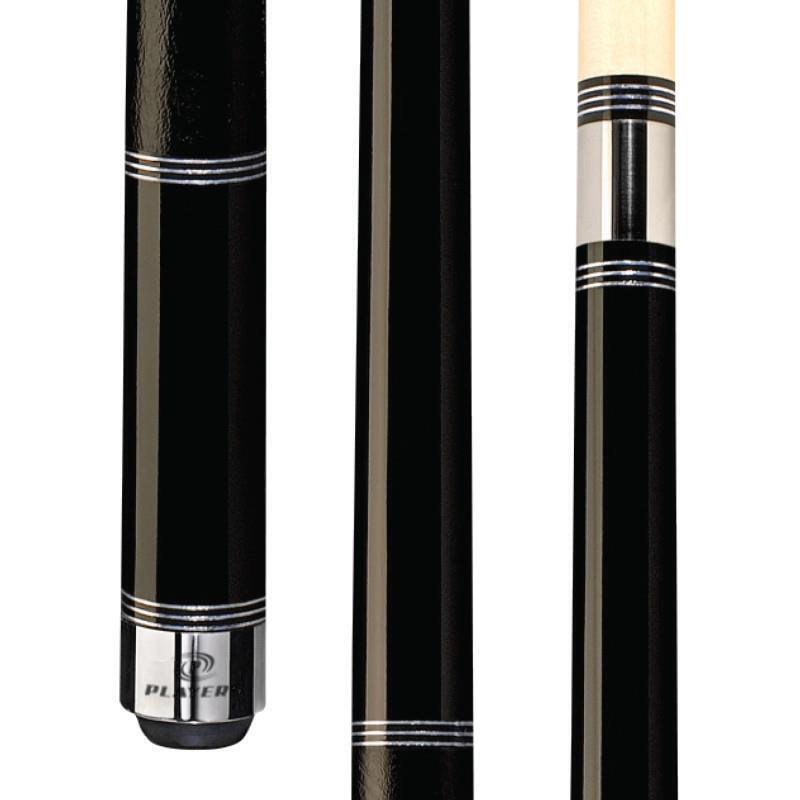 Players C-970 Triple Silver Rings Pool Cue Free Shipping Lifetime Warranty! New!