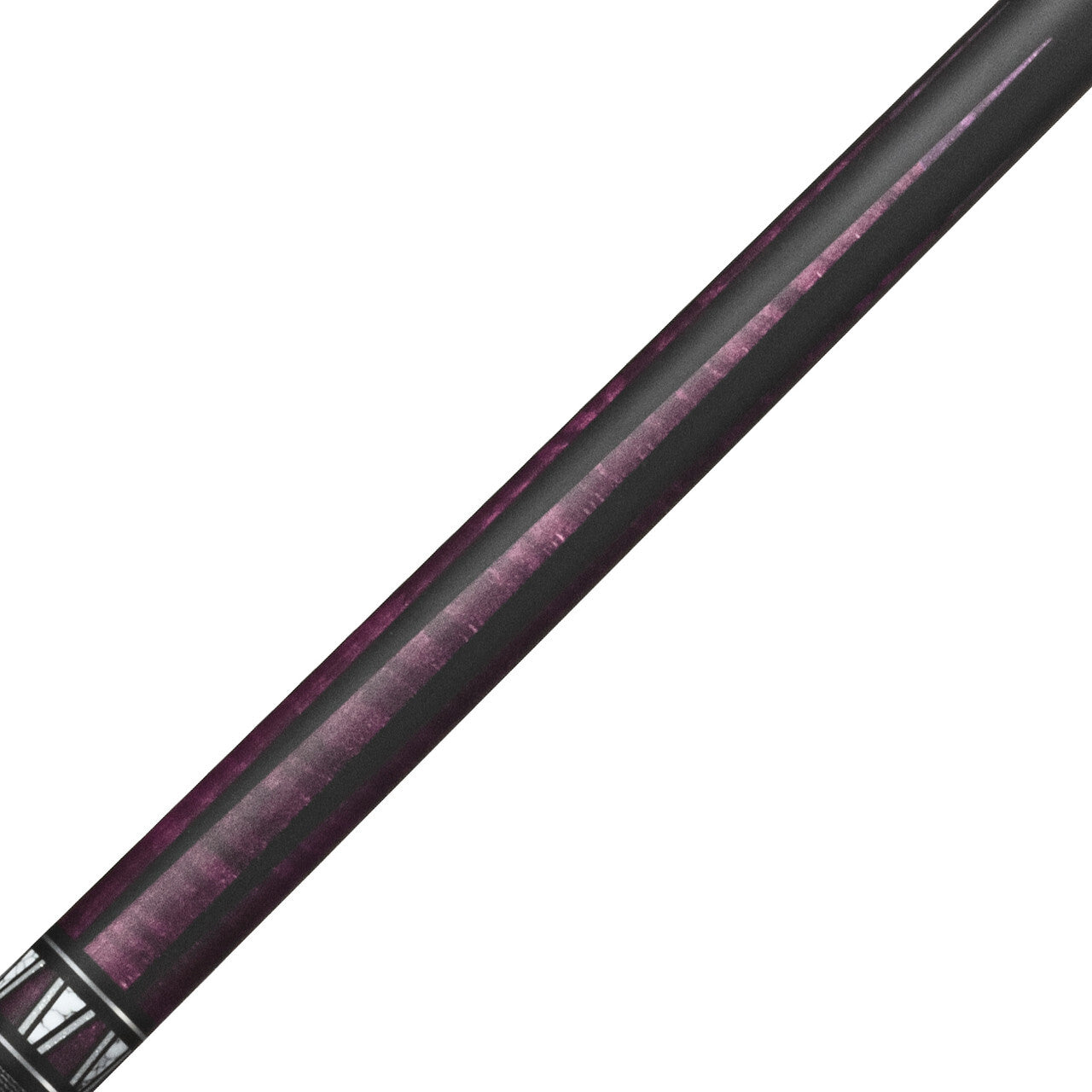 K2 Pool KL170 Cue Matte Black, Purple Curly Point Design W/ K2 LD 11.75MM Shaft!