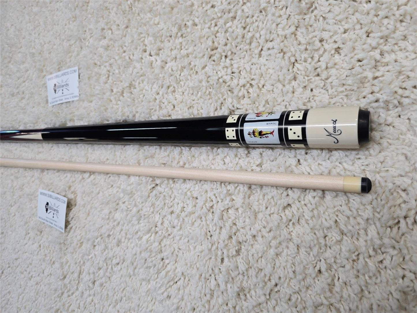 Meucci MEHOF04 Gambler Jokers Pool Cue 19oz Free Hard Case