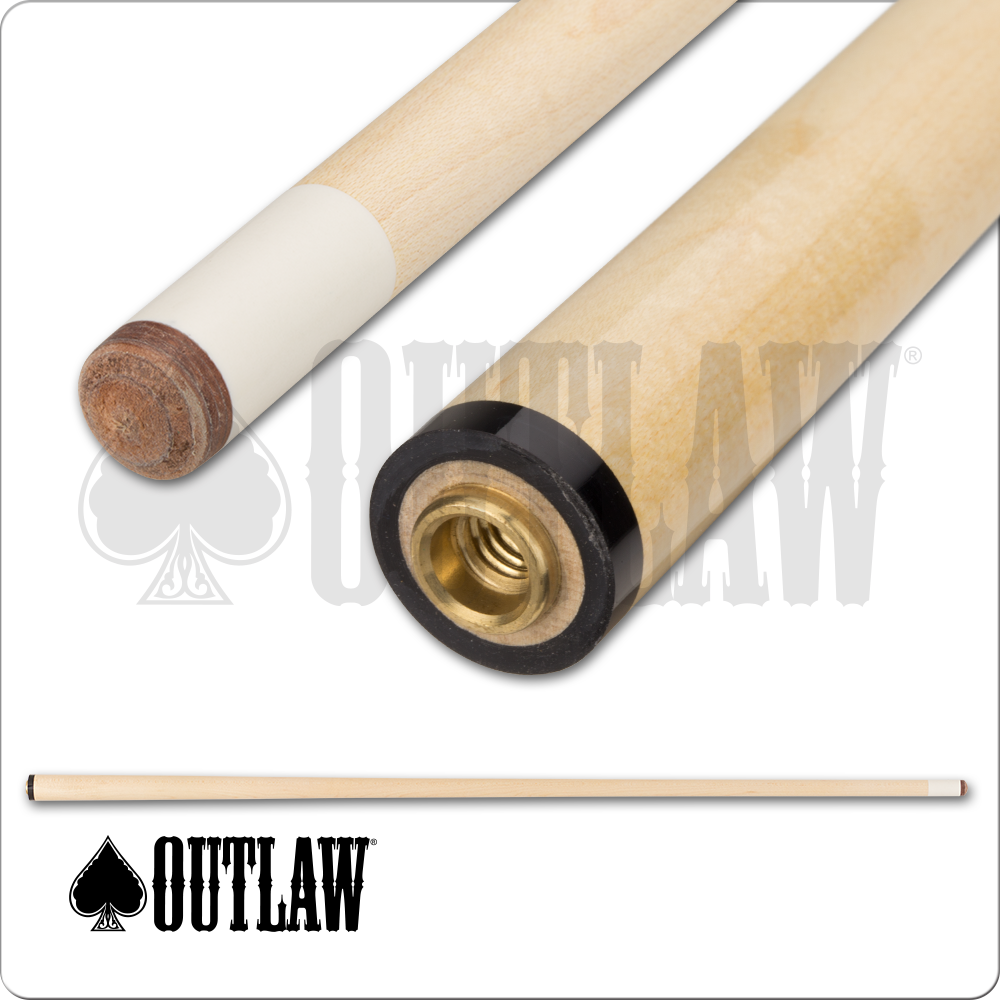 Outlaw OL55 Pool Cue Cowboy Inside of a Spade Style 19oz Free Shipping!