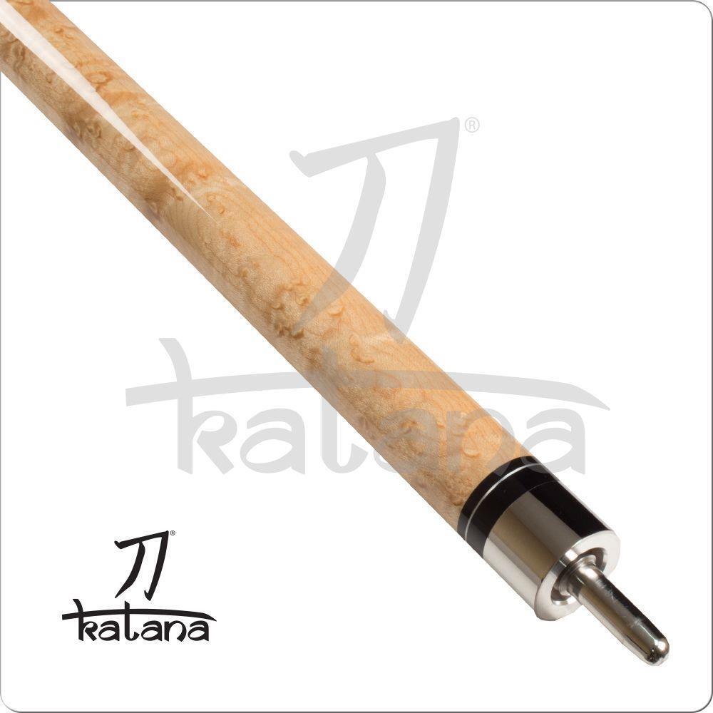 Katana KAT10 Birdseye Maple Cue Pool Cue w/ Joint Protectors & FREE Shipping 