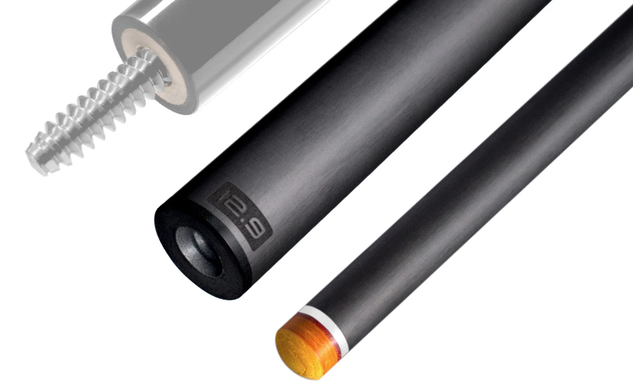 Predator Revo 12.9mm 3/8 X 10 Carbon Fiber Pool Shaft (White Vault Plate)