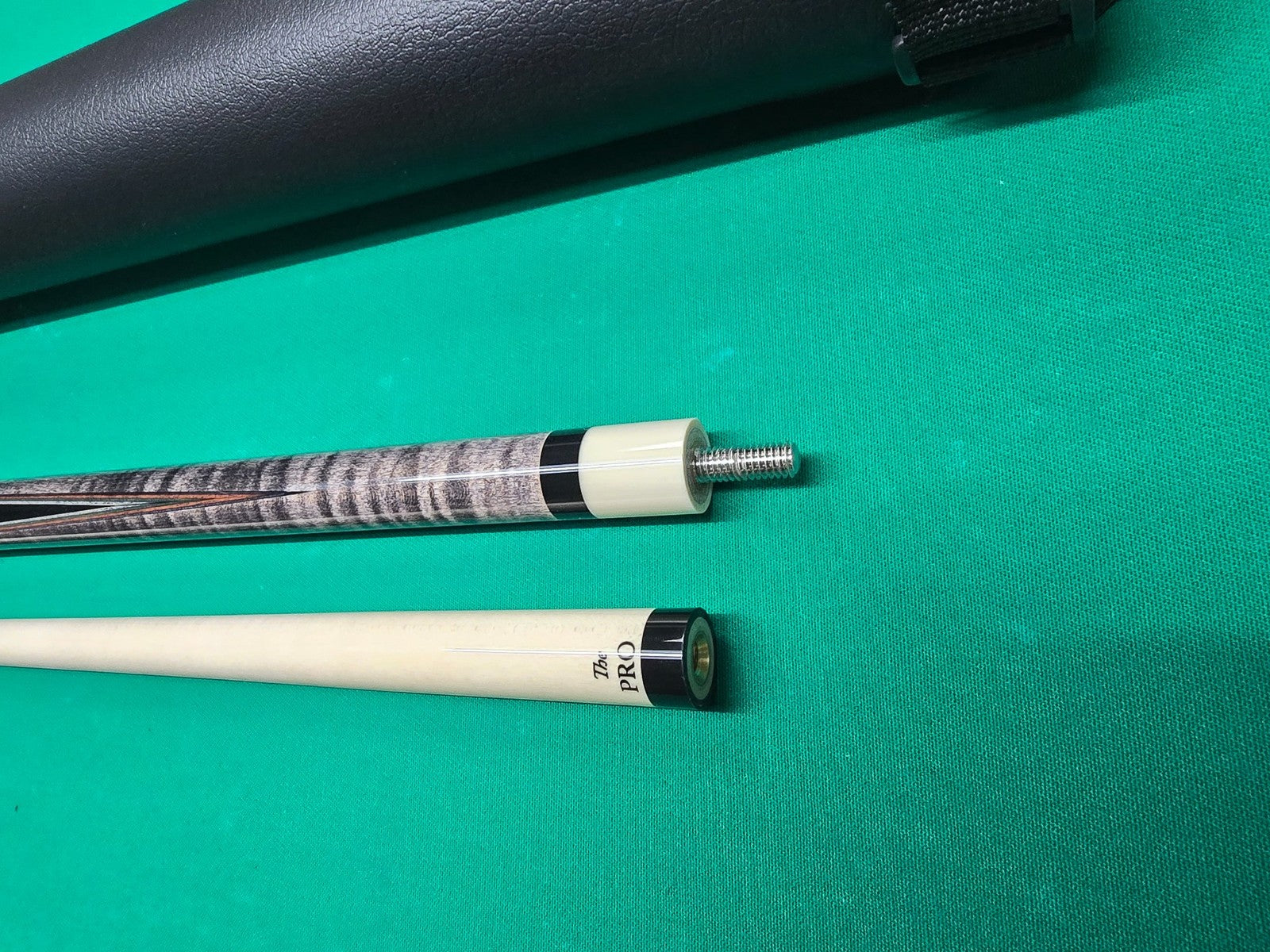 Meucci Econo 1 Pool Cue 19oz w/ 12.5mm Pro Shaft! Free Hard Case!
