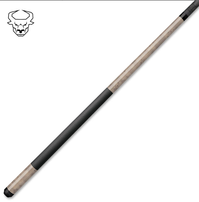 Bull Carbon BCC10 Pool Cue Carbon Fiber Shaft Uni-Loc Grey Maple Cue