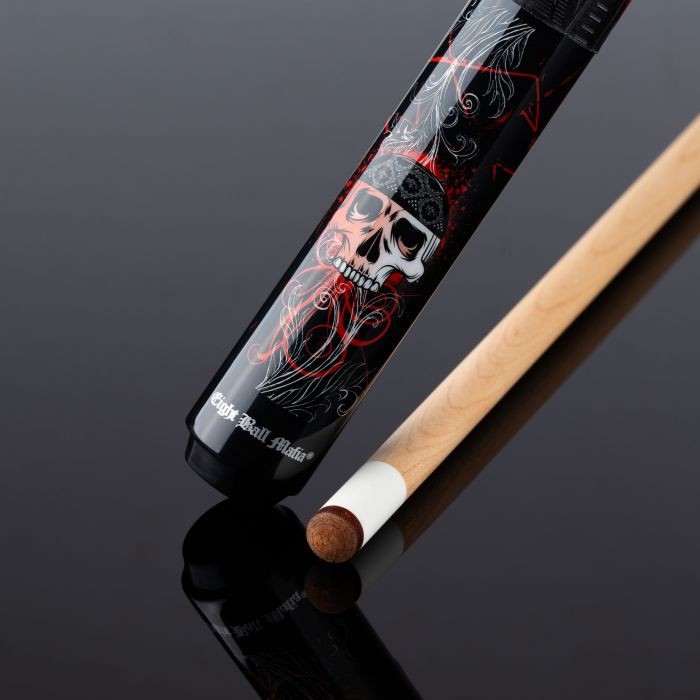 Eight Ball Mafia EBM28 Billiard Pool Cue Stick 18oz Free Shipping!!