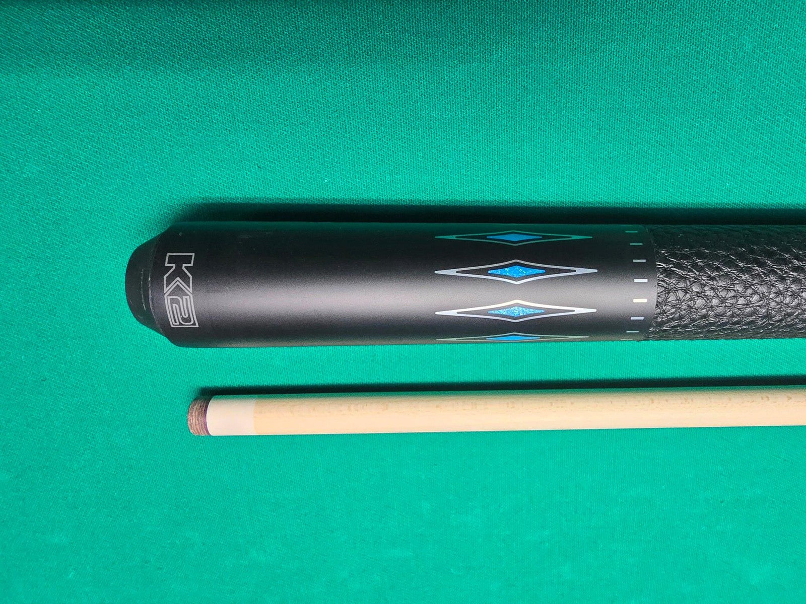 K2 KLSE13 Pool Cue | 11.75mm TPT Shaft | Quick Release | Leather Wrap | New