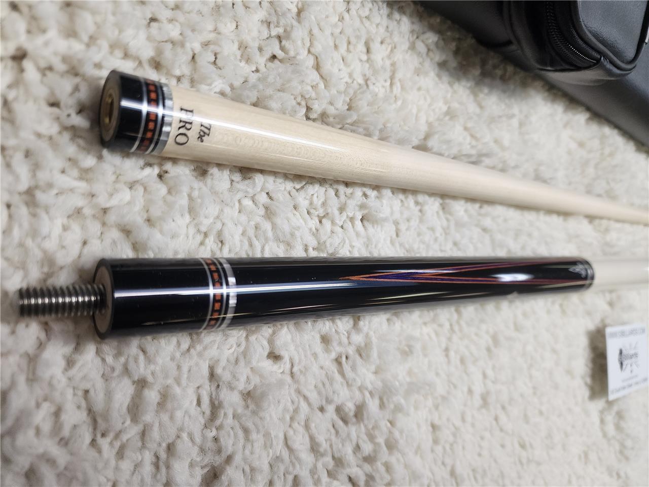 Meucci 21st Century 2 Pool Cue 19oz w/ 12.5mm Pro Shaft! Free Hard Case!