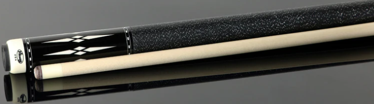 Ariel Carmeli by Viking Diamond Series Silver Diamond Pool Cue with Vikore Shaft