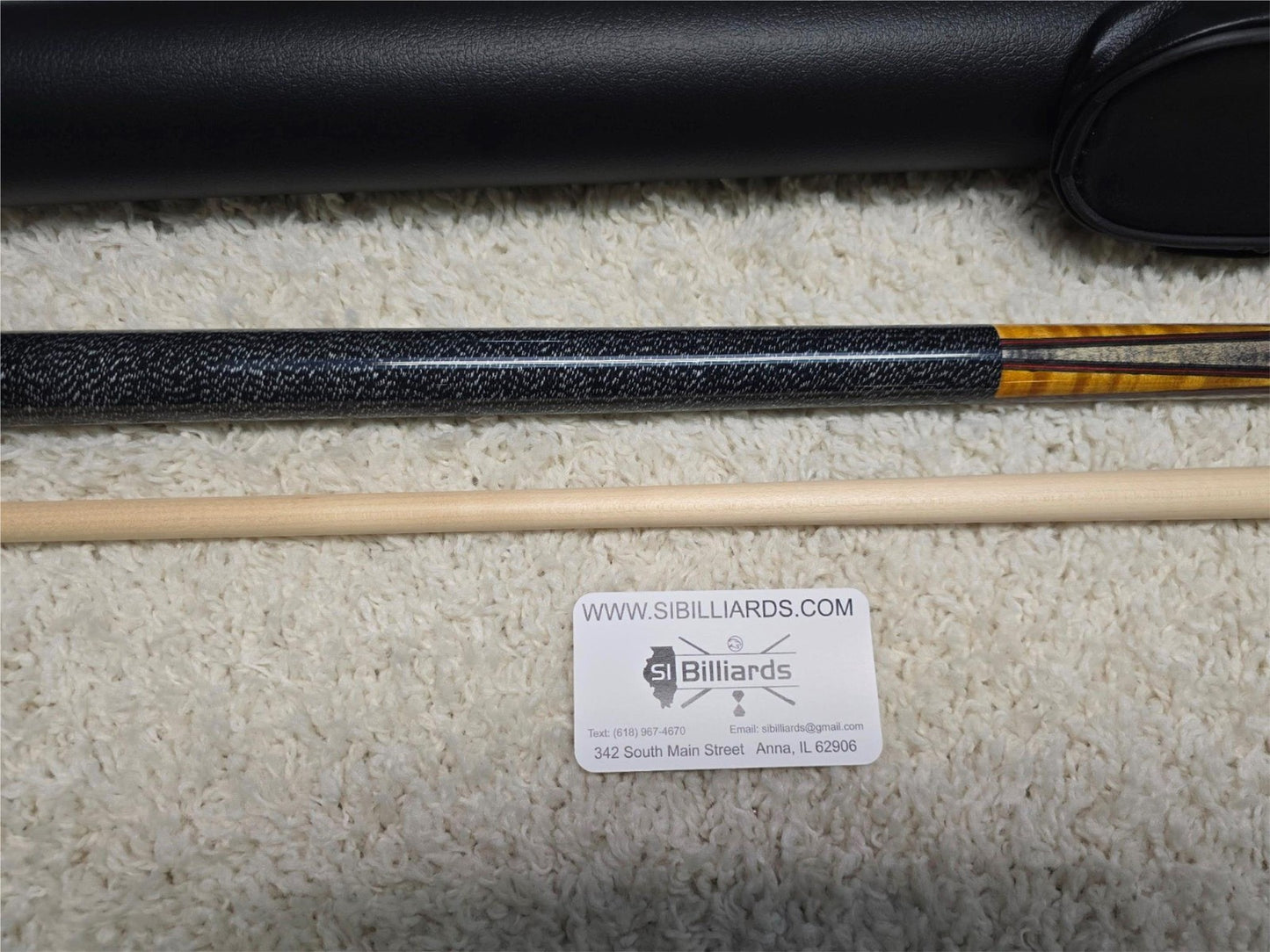 Meucci SW1 Bar Box Pool Cue 12.5mm 29" Pro Shaft + Free Hard Case – Brand New