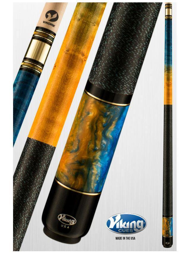 Viking B3421 Linen Wrap Pool Cue w/ ViKORE High Performance Shaft Free Shipping