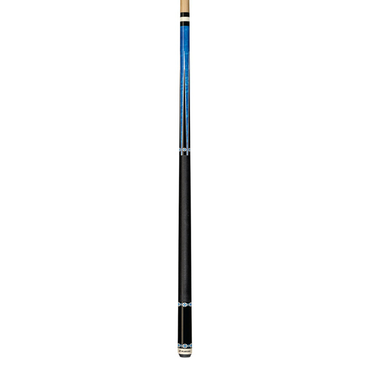 Players C-985 Blue Maple Cue with Black Linen Wrap! Free Shipping!!