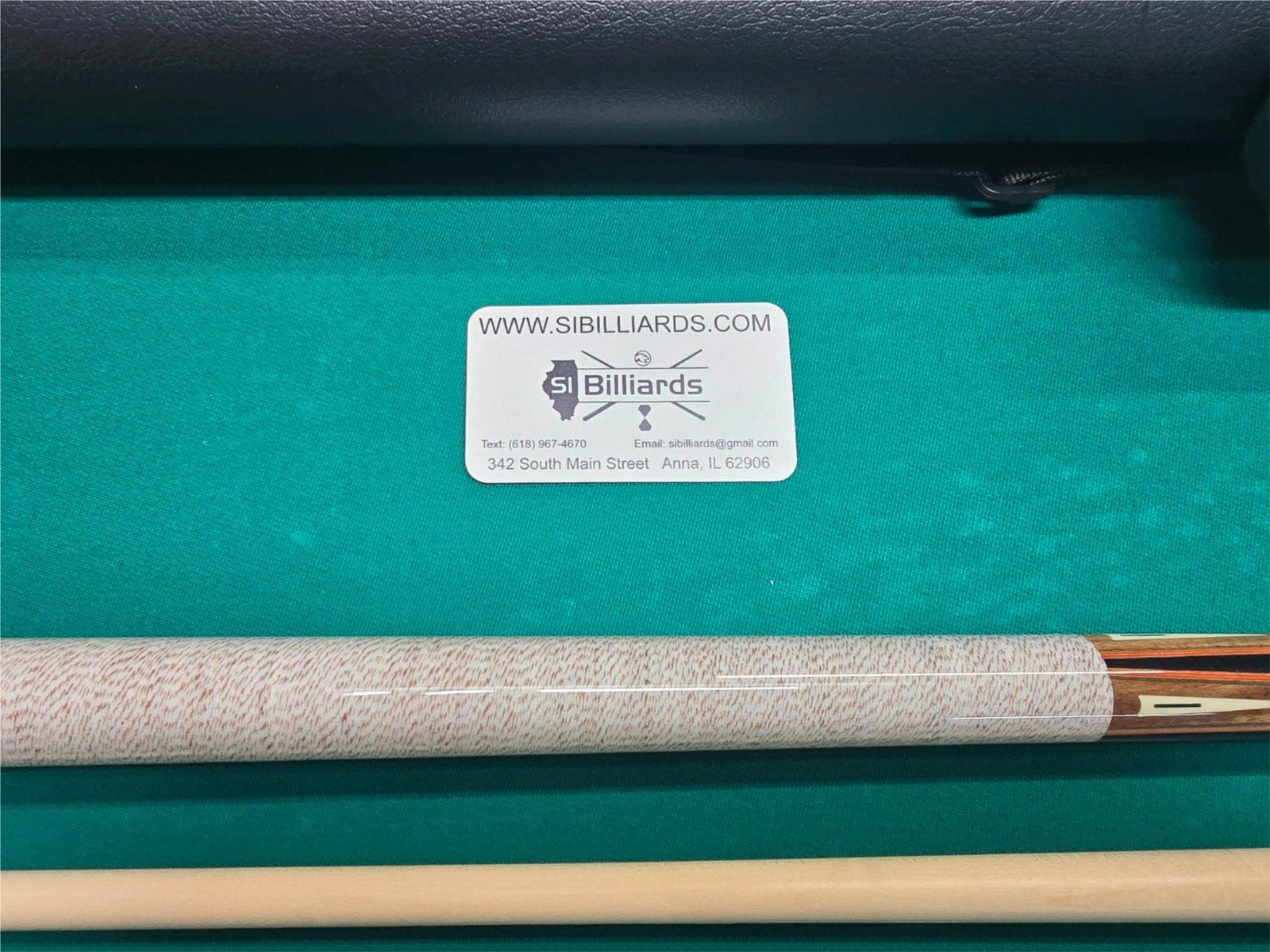 Meucci Brick & Mortar 3 Pool Cue 19oz + 12.5mm Pro Shaft + Free Case