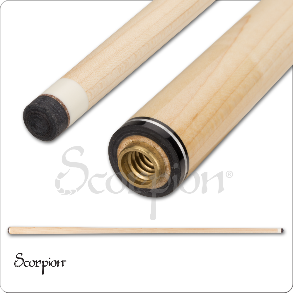 Scorpion JAR10 Series Pool Cue Cherry Wood 19oz Free Shipping!