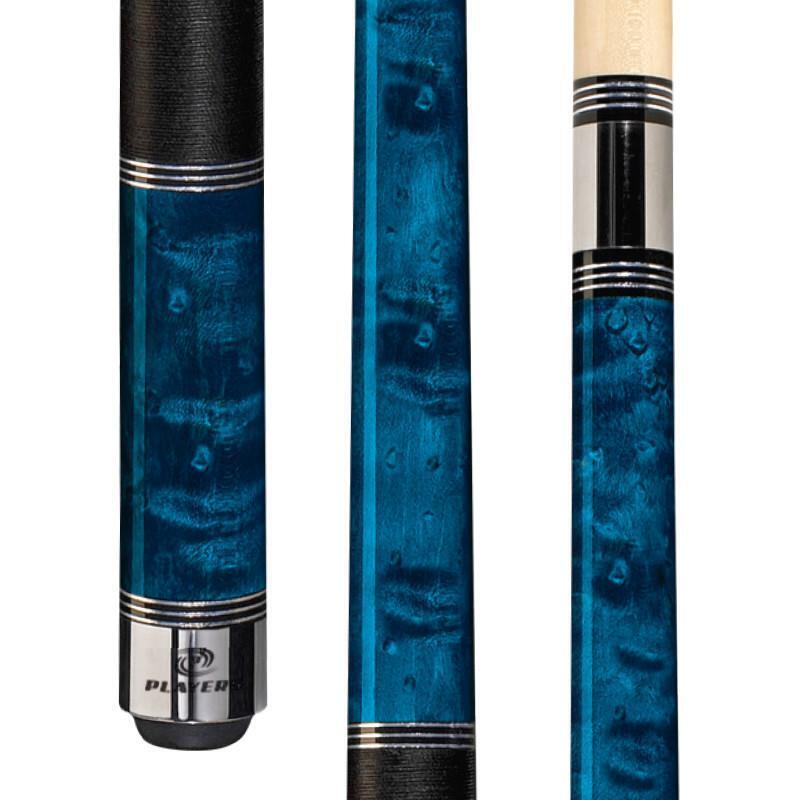 Players C-955 Triple Silver Rings Pool Cue Free Shipping Lifetime Warranty! New!