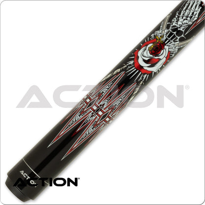 Action ACT163 Garage Pool Cue, 13mm Tip, Maple Shaft, Adjustable Weight