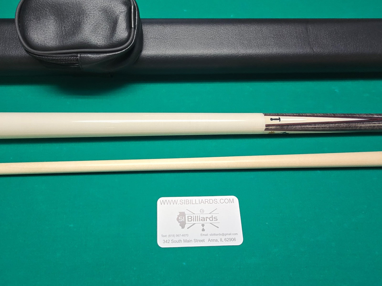Meucci HOF-7 Pool Cue – 12.5mm Pro Shaft | Medieval Style | FREE 1x1 Hard Case