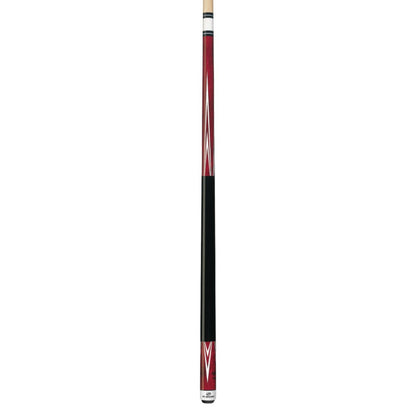 Players C-801 Crimson 4 Point Wrapless Pool Cue Billiard Stick 58 Inch