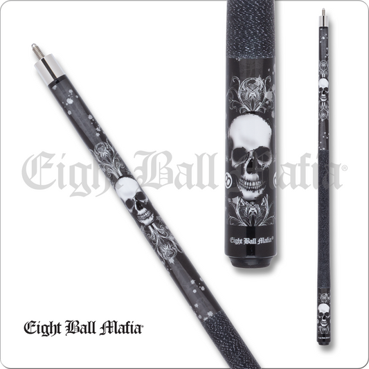 Eight Ball Mafia EBM02 Billiard Pool Cue Stick 19oz Free Shipping!!