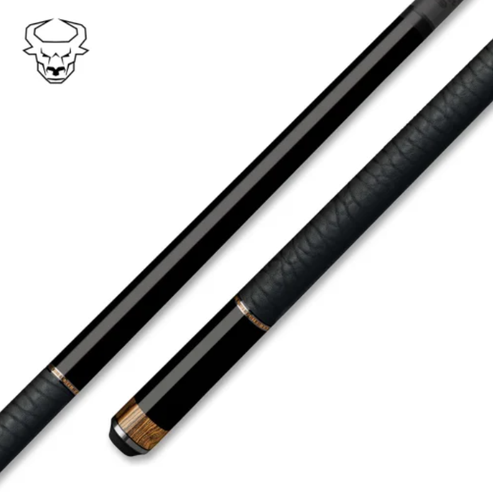 Bull Carbon BCC30 Pool Cue – Black Onyx + Bocote - Carbon Fiber Shaft –Uni‑Loc