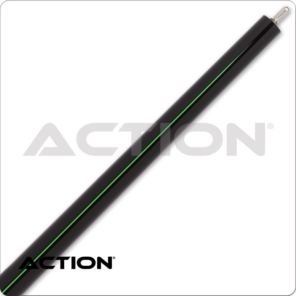 Action ABK11 Black with Neon Green Stripe Break Cue - 25oz! New! Free Shipping!